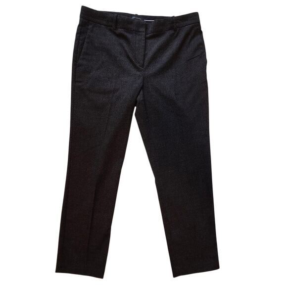 Ann Taylor Trousers Pants Textured, Tapered Leg, Ankle Length, sz 10 - Picture 1 of 11
